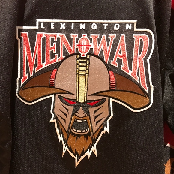 VINTAGE Y2K LEXINGTON MEN O WAR HOCKEY JERSEY - Picture 7 of 7